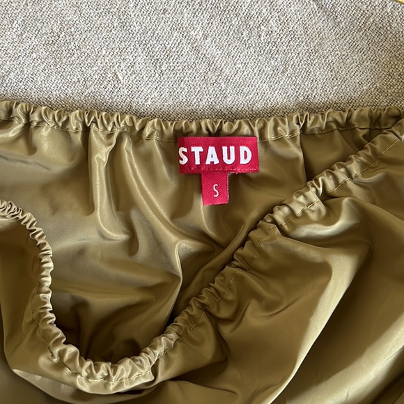 Staud Set. Gigi Top and Bendetta skirt. Color Khaki. - Picture 5 of 9